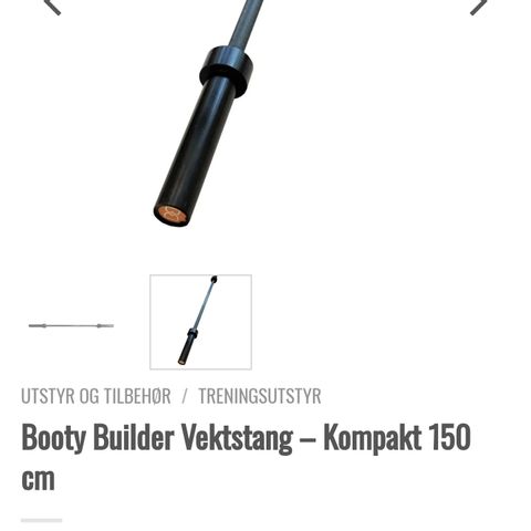 Booty Builder Vektstang