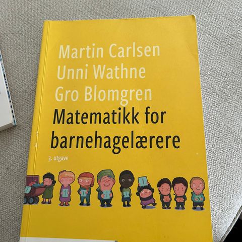 Matematikk for barnehagelærere