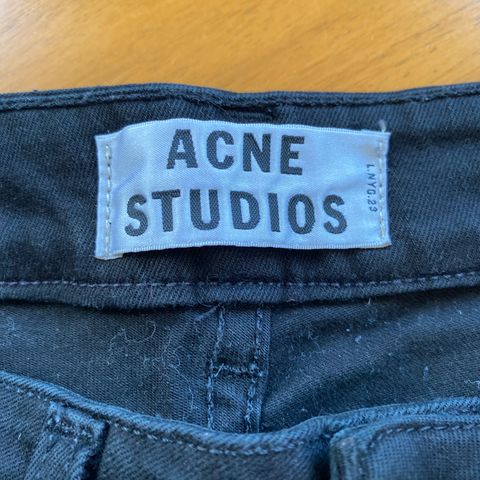 Acne Studio Needle Lacey Jeans