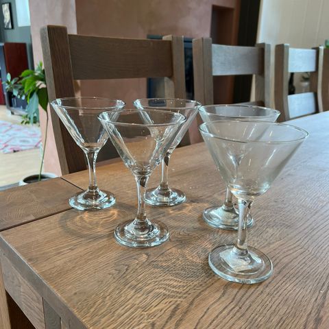 Martini drink glass