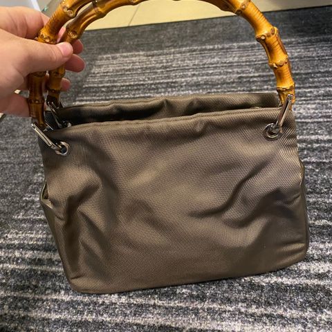 Gucci bamboo handbag