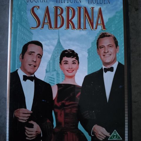 Sabrina ( DVD) 1954 - Audrey Hepburn - Humphrey Bogart - 76 kr inkl frakt