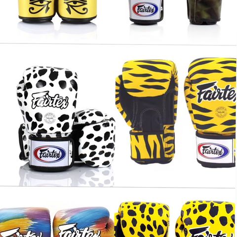 Fairtex BGV1 universal tight fit boksehansker med spesielle mønstre