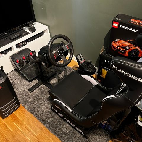 PlaySeat Forza edition + Logitech G27