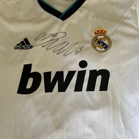 Real Madrid original Jersey signert av cristiano Ronaldo