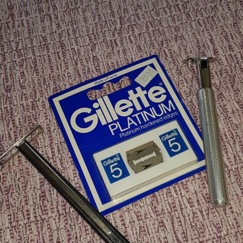 Gillette barber høvel lot...