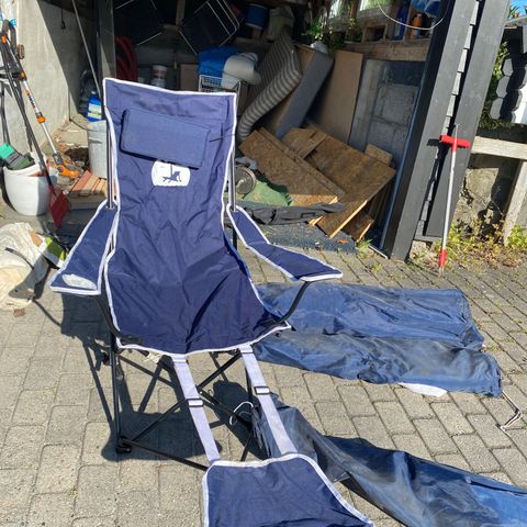 Båt/camping stoler 4 stk