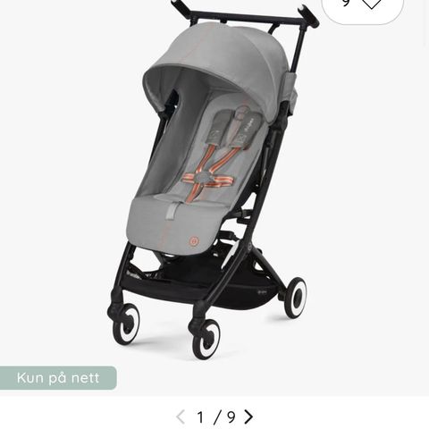 Cybex Libelle reisevogn leies ut!