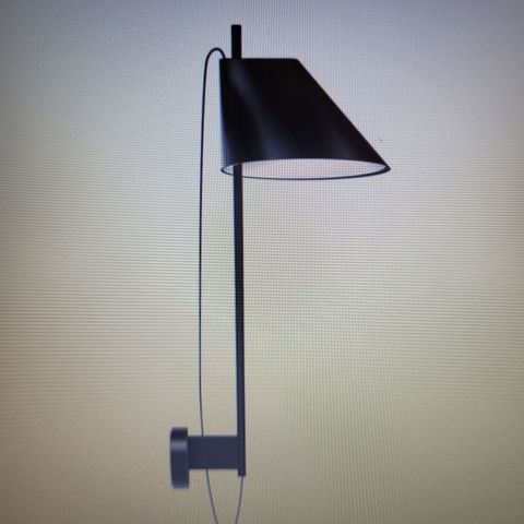 Louis Poulsen Yuh vegglampe sort