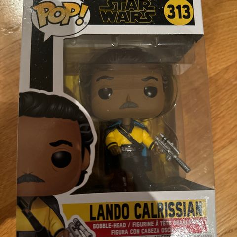 Funko pop Star Wars Lando Calrissian