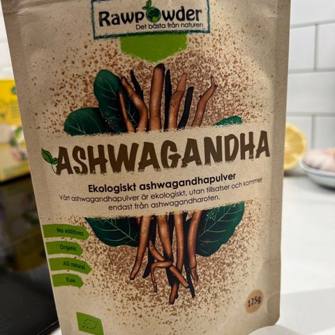 ASHWAGANDHA pulver fra Sunkost