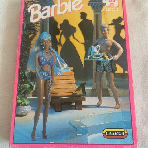 Barbie Puslespill (Vintage)