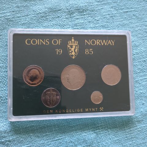 Myntsett/Coins of Norway 1985