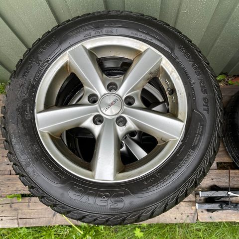 Piggdekk dimensjon 195/65 R15 91T