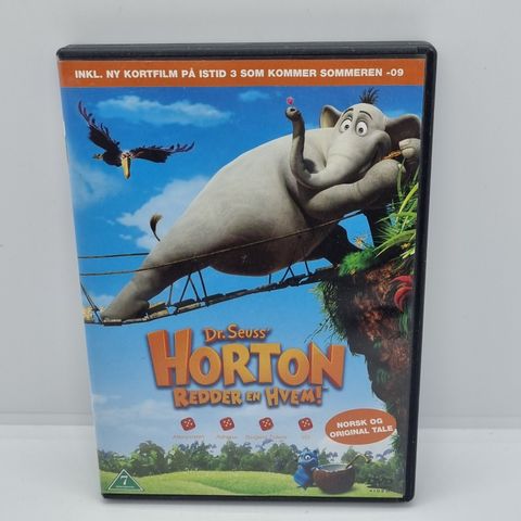 Dr. Seuss, Horton redder en hvem. Dvd