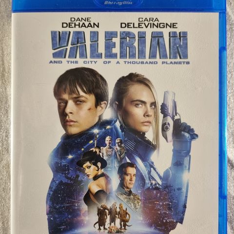 Valerian and the City of a Thousand Planets Blu-ray norsk tekst ripefri