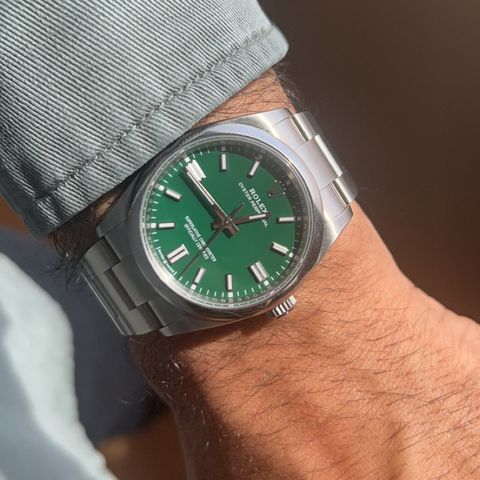 Rolex OP 36 (grønn)