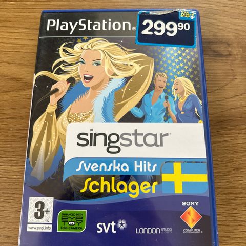 SingStar Svenska Hits Schlager - PlayStation 2 (PS2)
