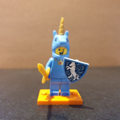LEGO minifigure Unicorn Guy fra Serie 18