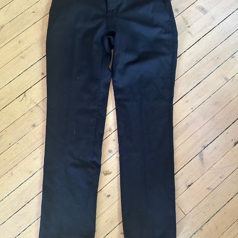 Dressbukse blå, W30-L30 slim fit