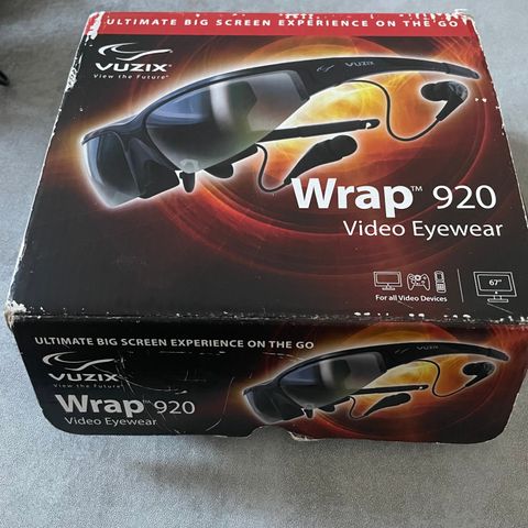 Vuzix wrap 920 video eyewear