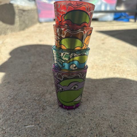 TMNT  glass