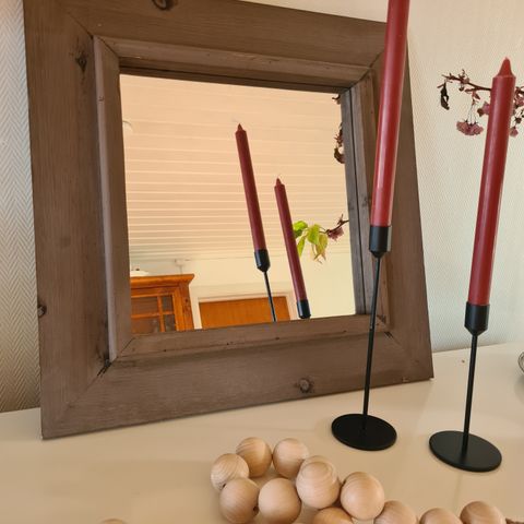 Rustikt speil