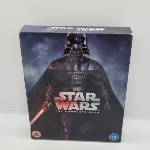 Star Wars, The complete saga. Obs, 1 disk mangler. Blu-ray