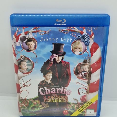 Charlie og sjokoladefabrikken. Blu-ray