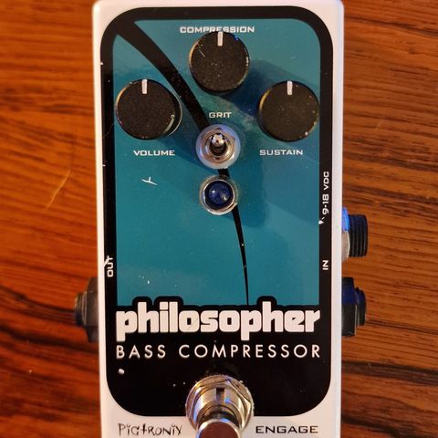 Pigtronix Philosopher Bass Compressor