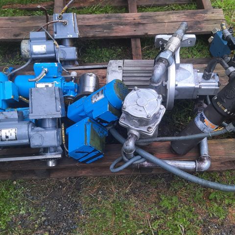 elektriske motorer/ hydraulisk lamborgini pumpe