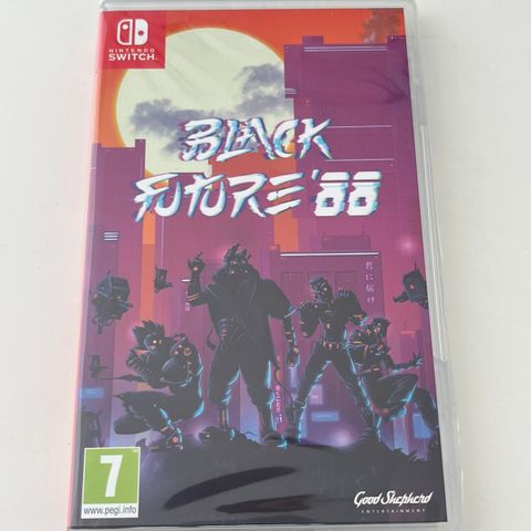 (Uåpnet) Black Future '88 til Nintendo Switch