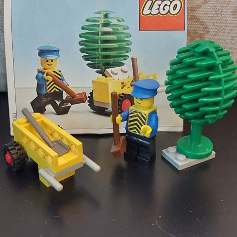 Lego sett 605 gatefeier komplett 1978