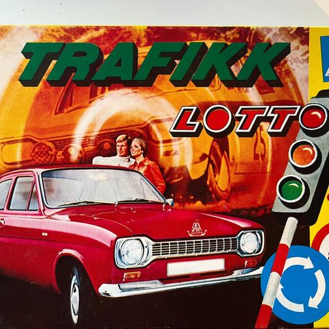 Trafikk Lotto - Meget pen retroutgave
