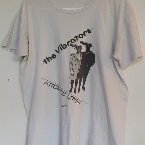 The Vibrators band T-shirt fra år 2002