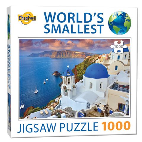 Cheatwell puslespill - Santorini 1000 biter