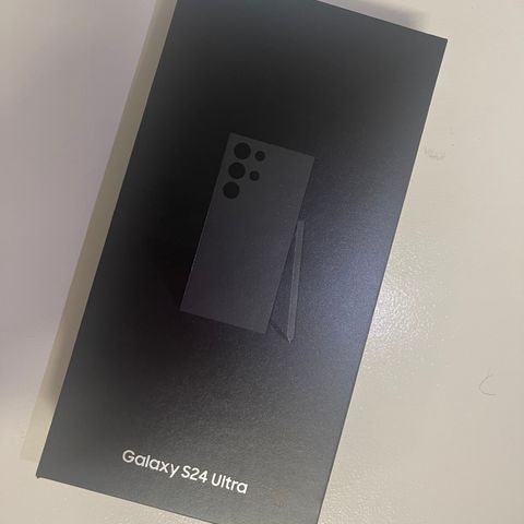 uåpnet Samsung Galaxy S24 Ultra 256 Gb Titanium Black