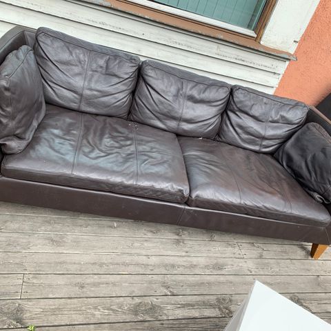Skinn sofa