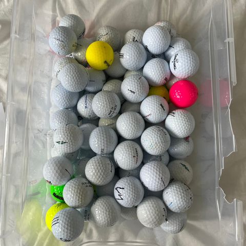 Diverse golfballer - 100 stk