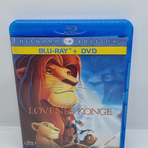 Løvenes konge dvd og Blu-ray