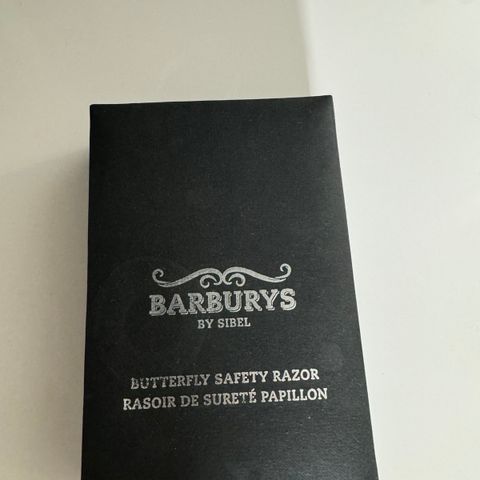 Barberhøvel fra Barburys
