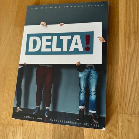 Delta! Pensumbok VG1/VG2 samfunnskunnskap