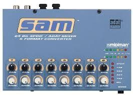 Midiman Sam 24 Bit SPDIF / ADAT Mixer & Format Converter