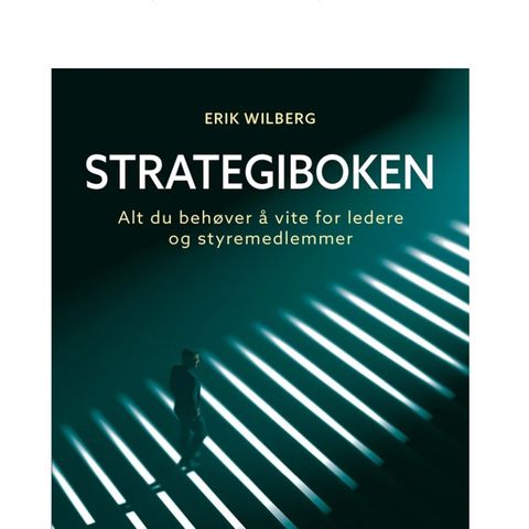 Strategiboken av Erik Wilberg - HELT NY