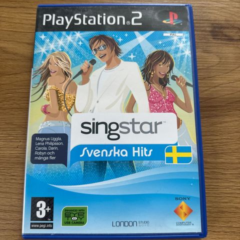 SingStar Svenska Hits - PlayStation 2 (PS2)