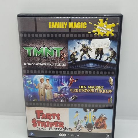 Family Magic, 3 dvd.