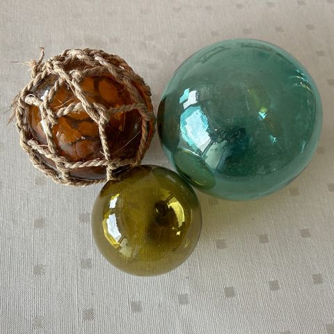 Glasskuler - Kavler 3 stk. selges samlet kr. 200,-.