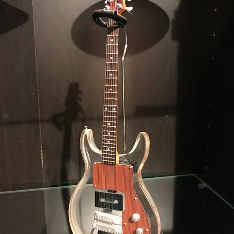 Keith Richards miniatyr gitar