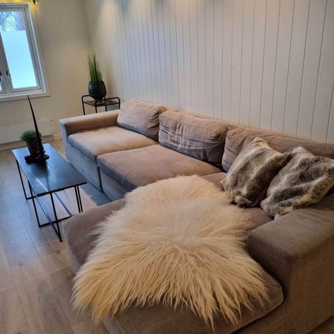 Sofa m/sjeselong fra Home & Cottage