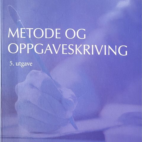 Metode og oppgaveskriving